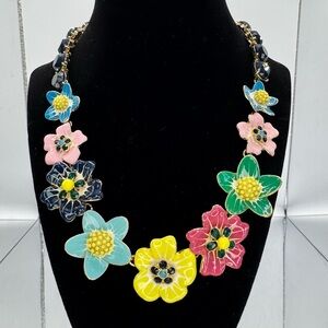 Talbots Floral Multicolor Necklace